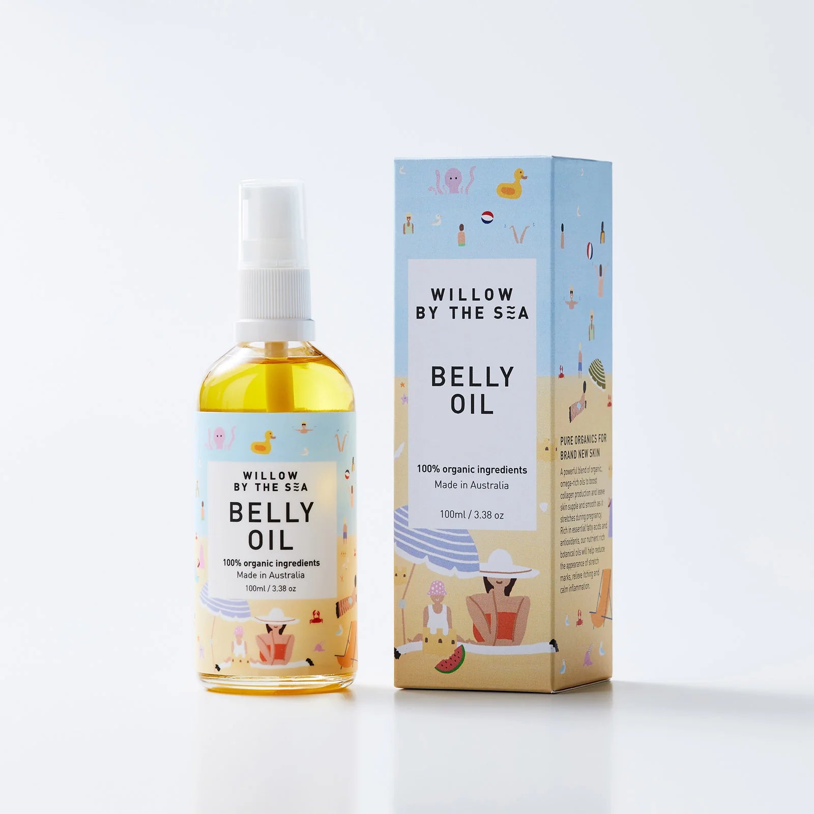 Willow By The Sea - Belly Oil 100ml