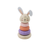 Wooden Stack Animal Rings - Bunny