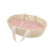 Rattan Doll Moses Basket Set - Blush