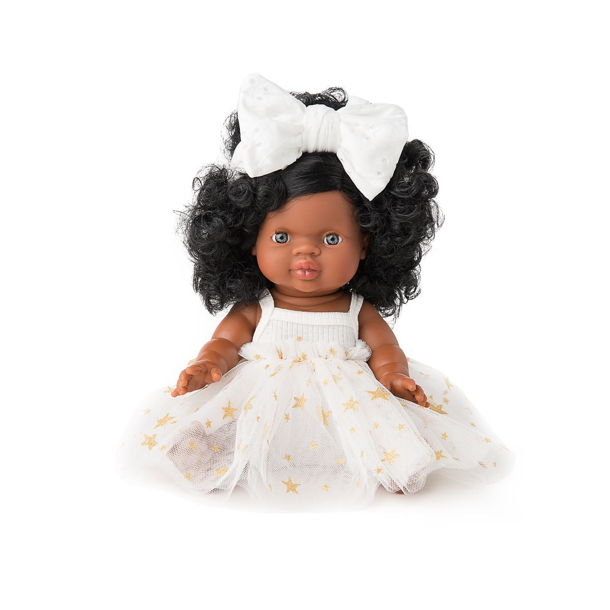 Paola Reina Doll African Girl - Jazmine - 34 cm Black Hair