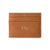 Double Cardholder - Tan Pebble Leather