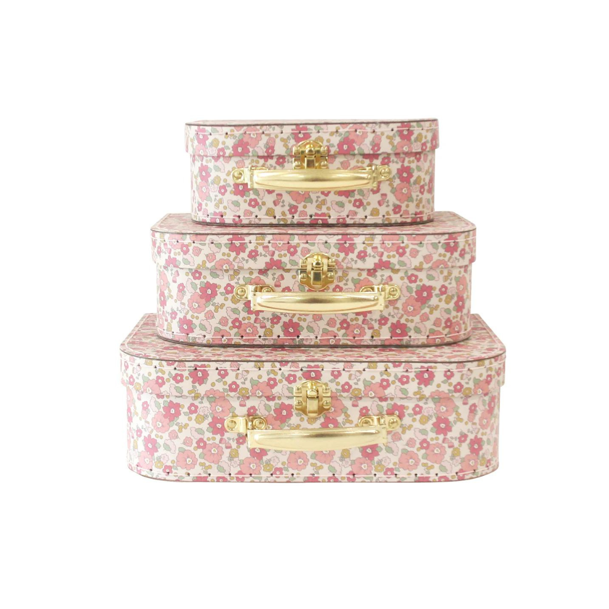 Kids Carry Case Set - Rose Garden