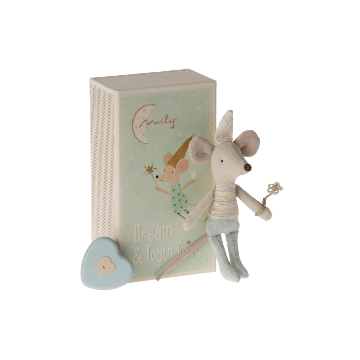 Maileg - Tooth Fairy Mouse Little Brother in box