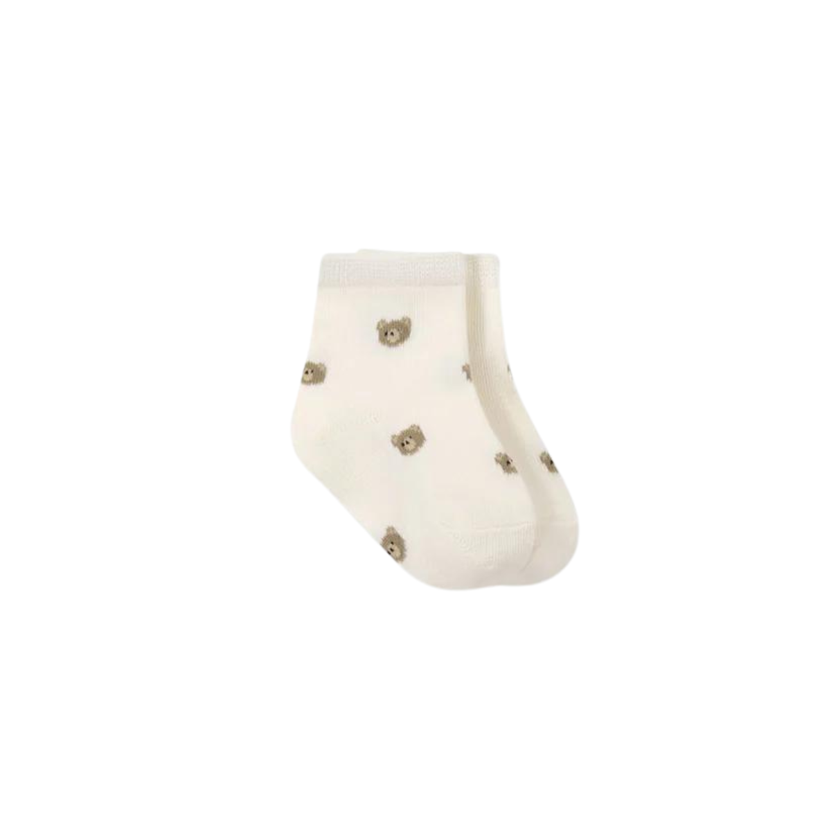 Bobbie Bear Sock - Jacquard Bobbie Bear Tofu