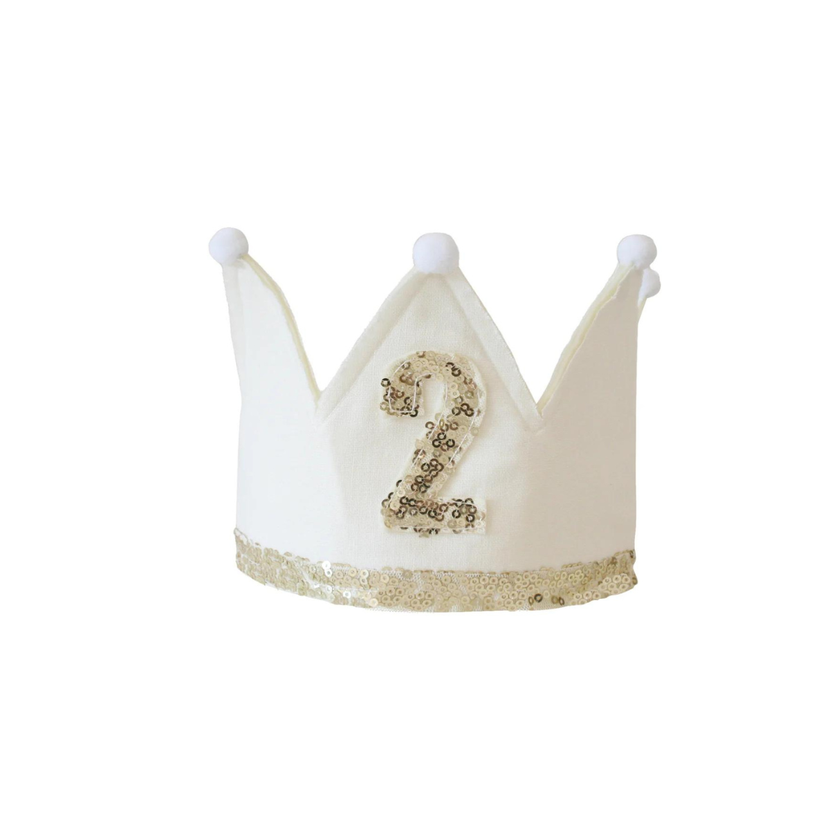 2nd Birthday Crown Ivory