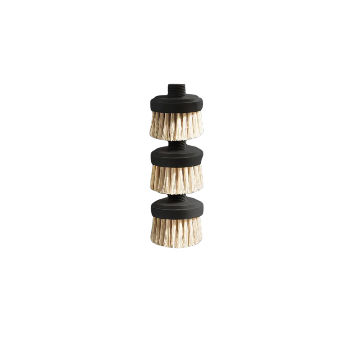 Replacement yeseco brush heads x3 - Black