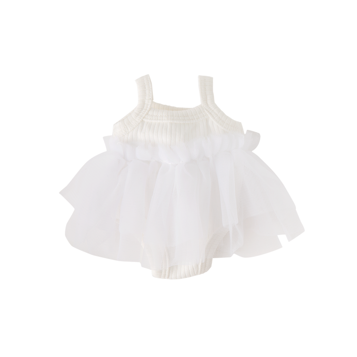 Doll Clothing - Singlet Tutu - Ivory