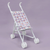 Tiny Harlow Lilac Gingham Cherry Strollers