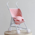 Tiny Harlow Pink Gingham Strollers