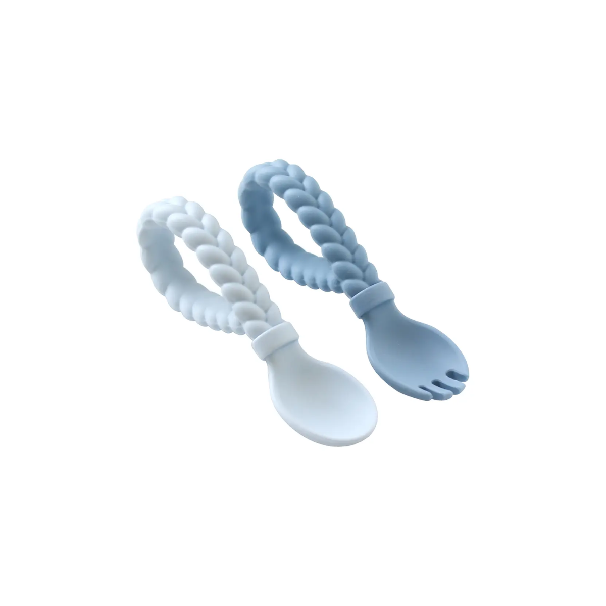 Sweetie Spoons Spoon + Fork Set - Blue