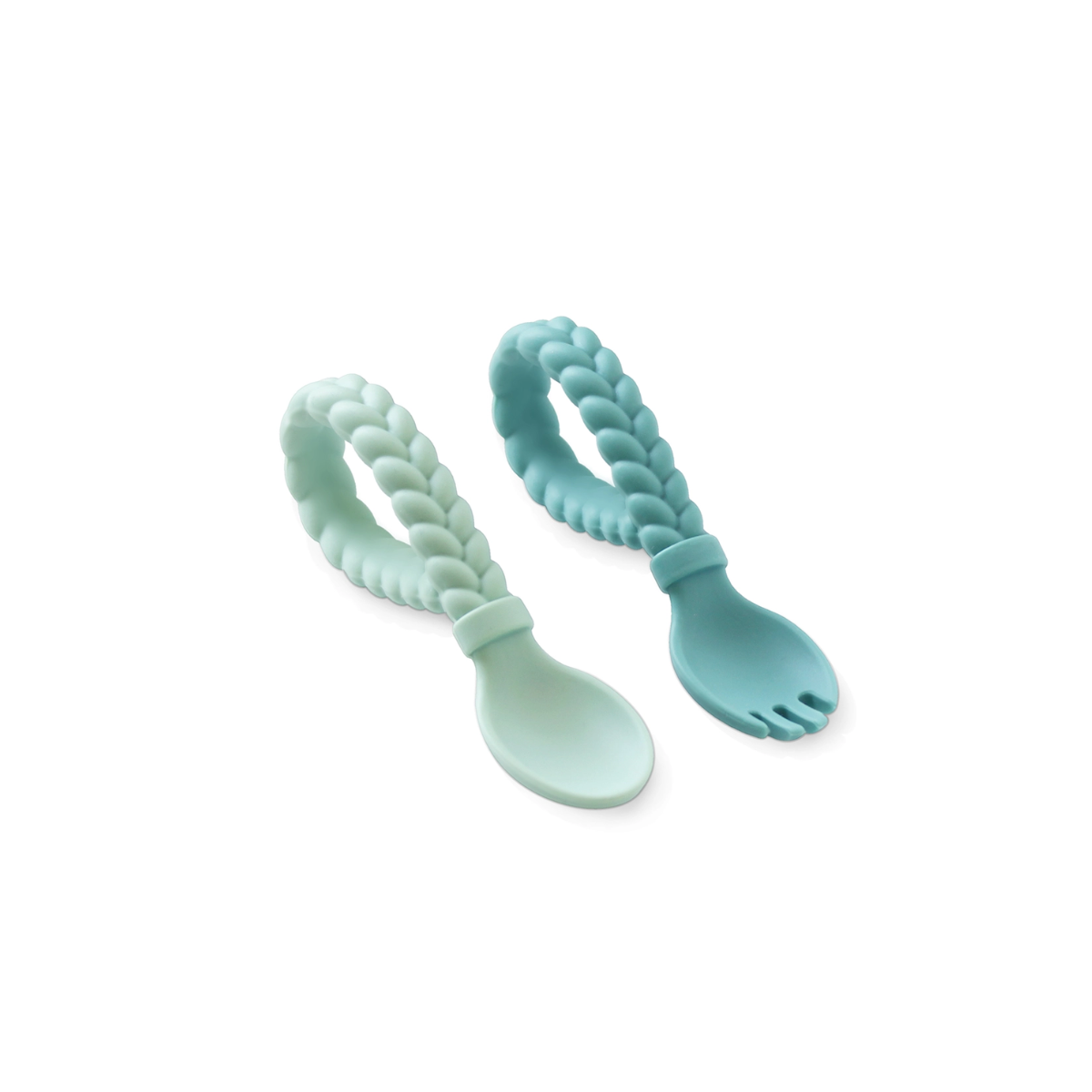 Sweetie Spoons Spoon + Fork Set - Mint