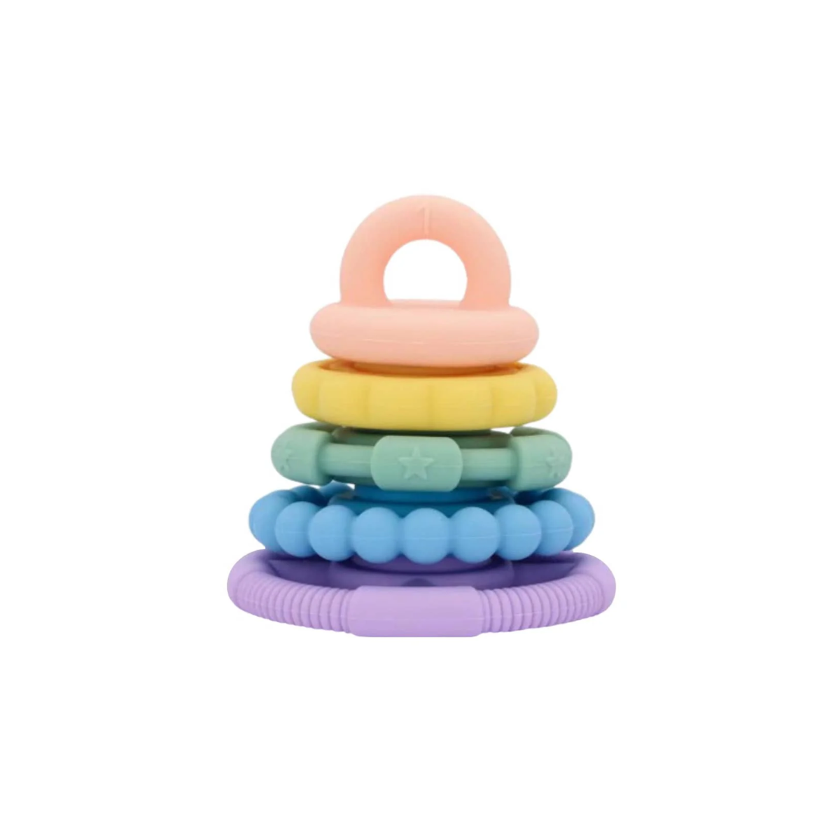 Jellystone Rainbow Stacker and Teether Toy - Gelato