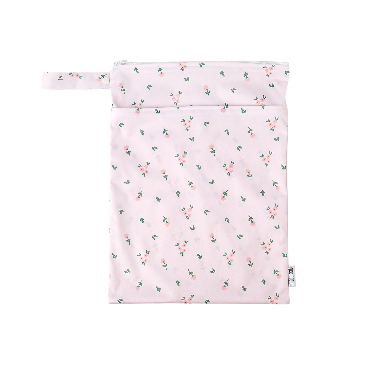 Wet Bag Large - Pink Dainty Daisy