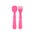 Re-Play Forks and Spoon Set - Bright Pink