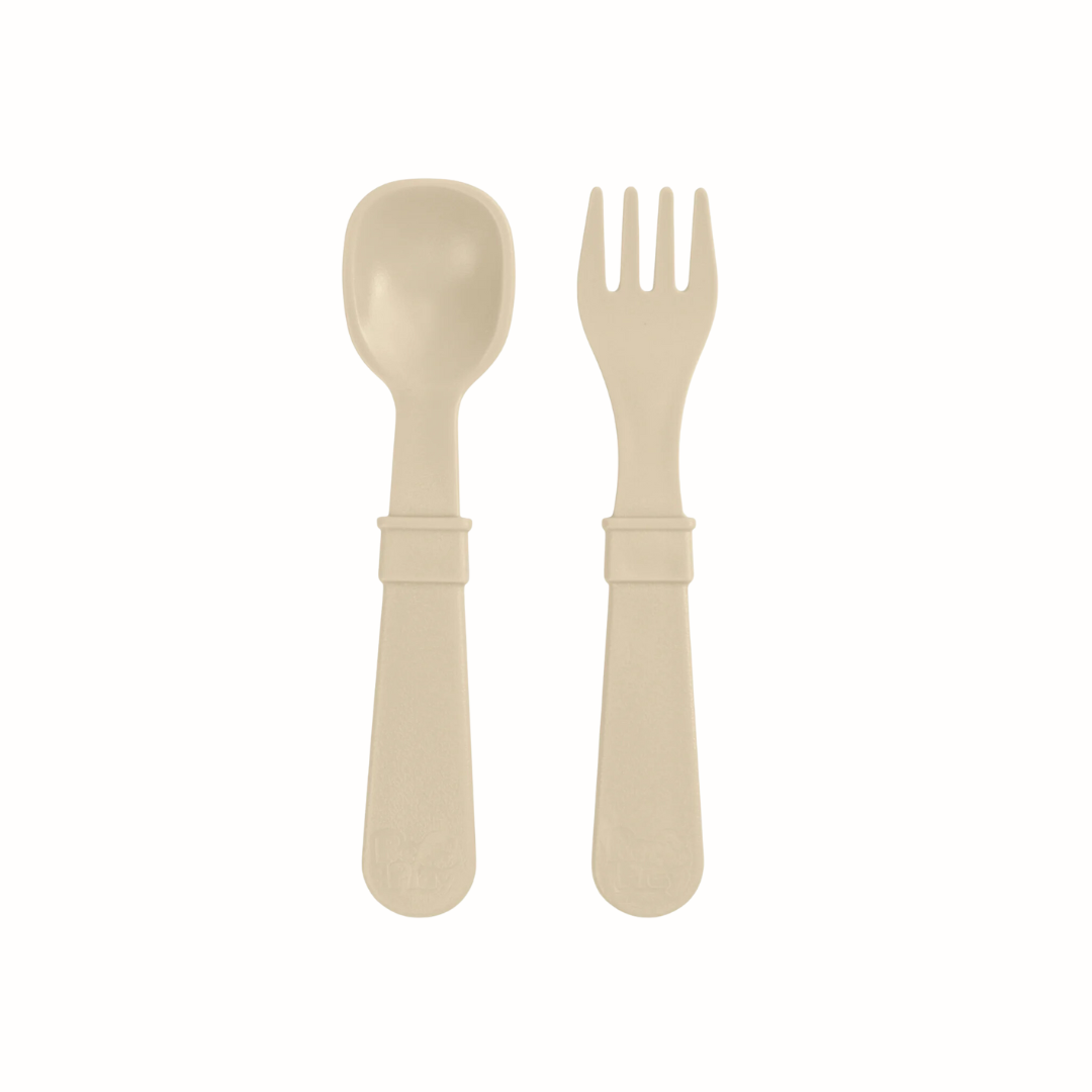 Re-Play Forks and Spoon Set - Sand