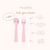 Re-Play Forks and Spoon Set - Ice Pink