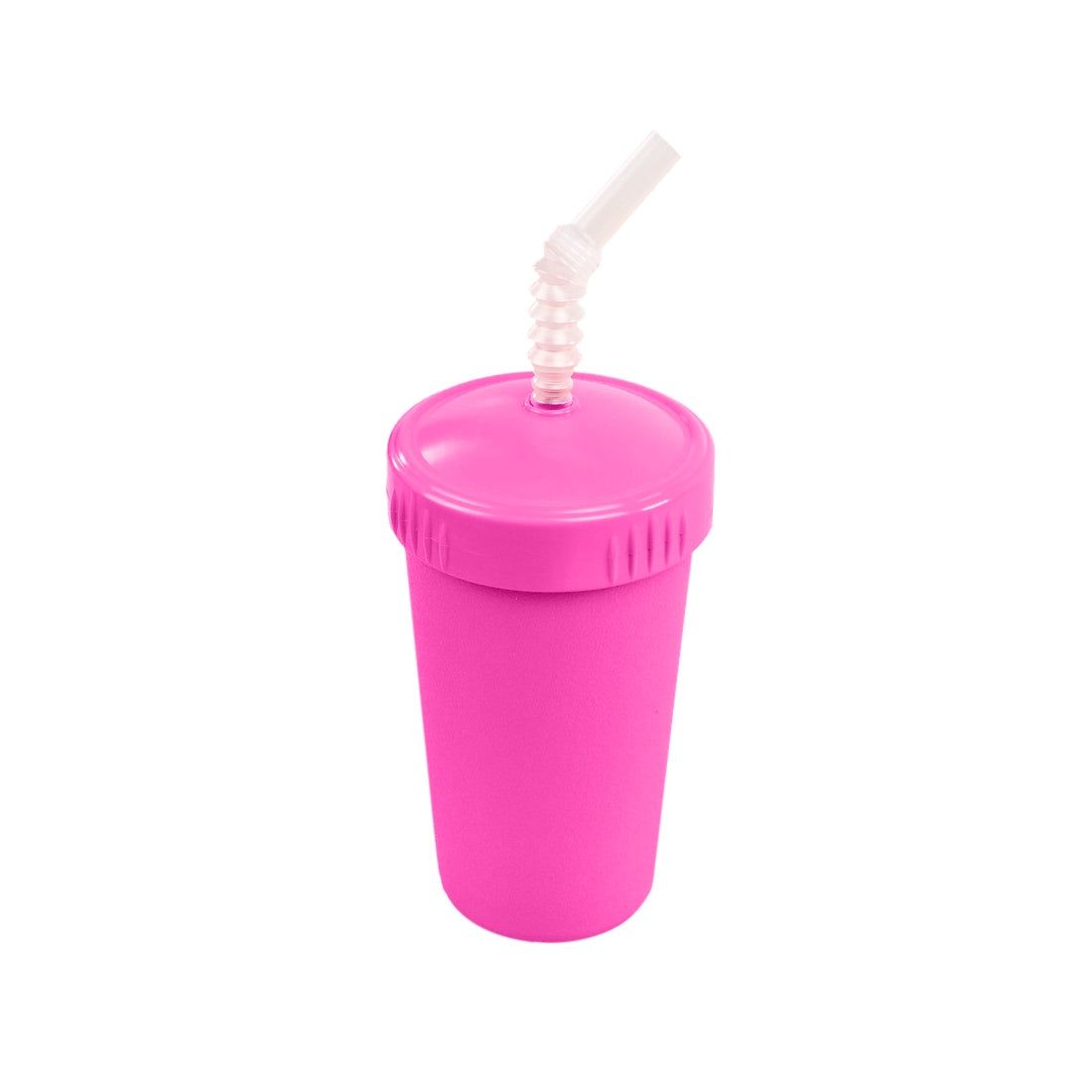 Re-Play Straw Cup with Reusable Straw - Bright Pink
