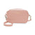 Crossbody Bag - Taupe Saffiano Leather