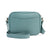 Box Crossbody Bag - Green Pebble Leather