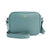 Box Crossbody Bag - Green Pebble Leather