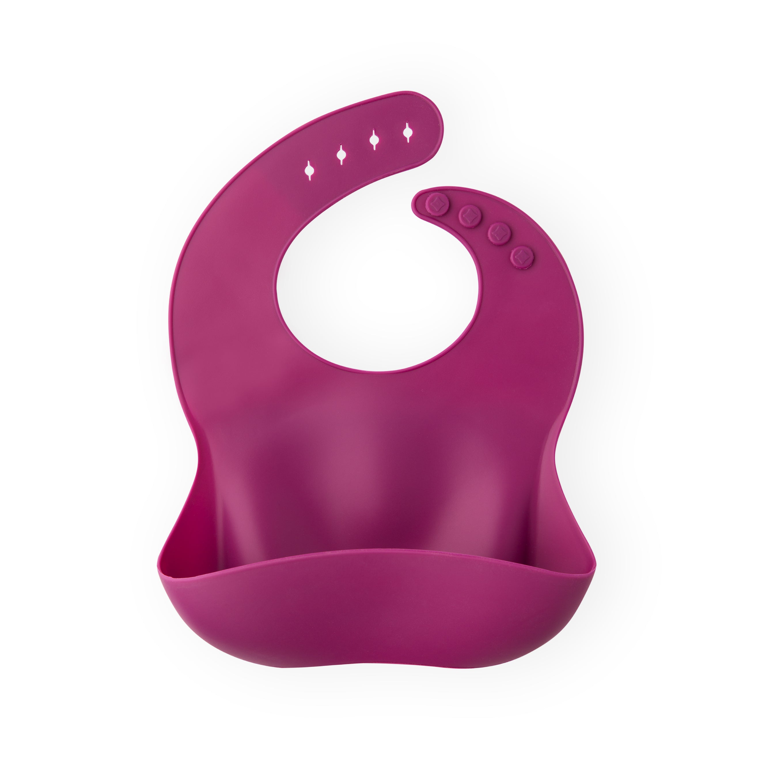 Soft store silicone bib