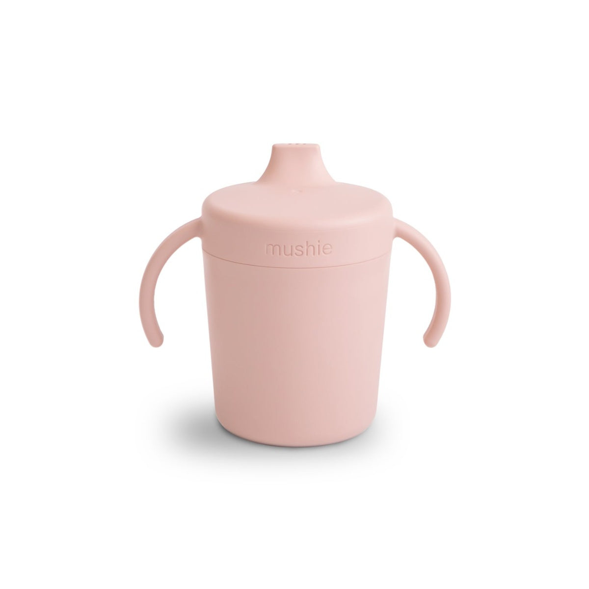 Mushie - Silicone Sippy Cup, Blush